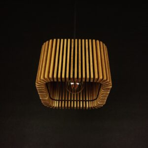 Abażur kwadratowy do lampy wiszącej