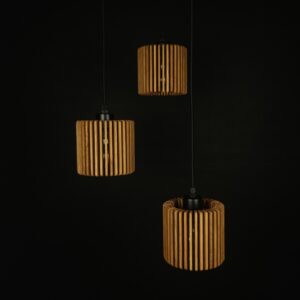 lampa sufitowa wisząca potrójna