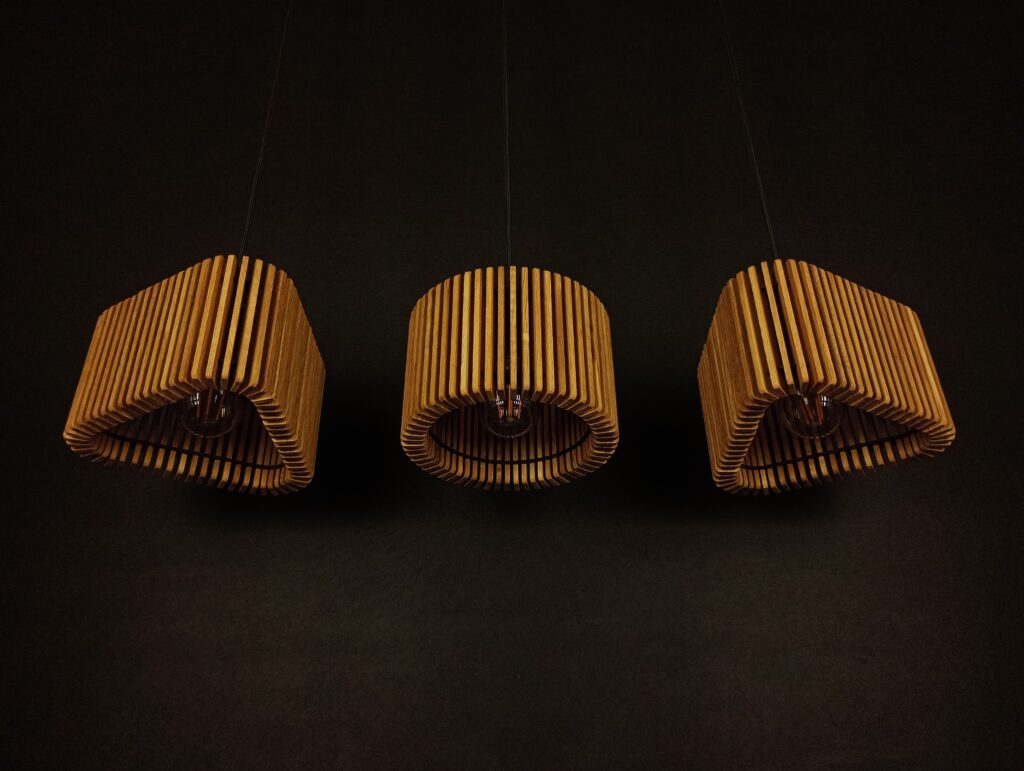 Lampa ręcznie robiona loftowa