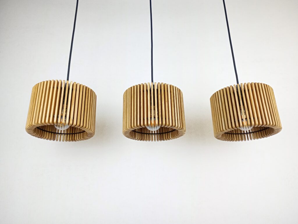 lampa potrójna nad stół